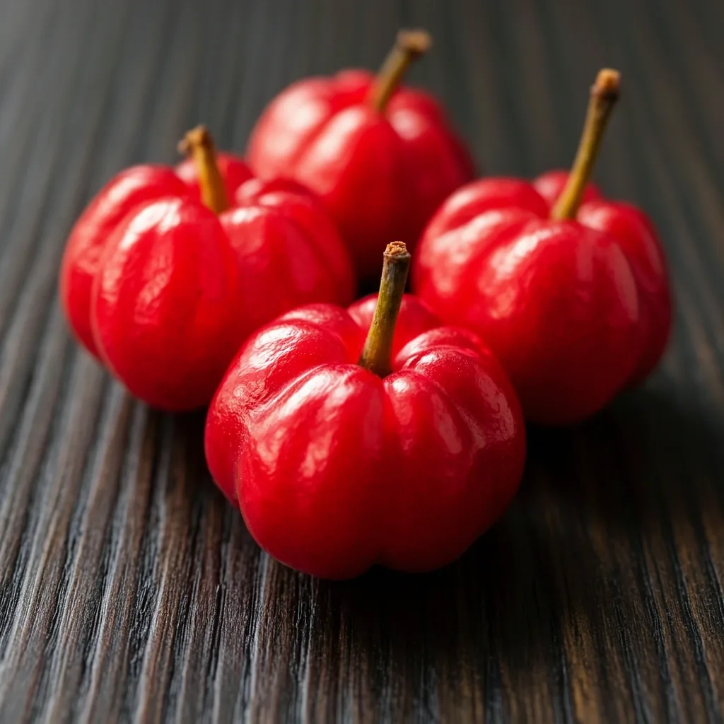 Acerola cherries