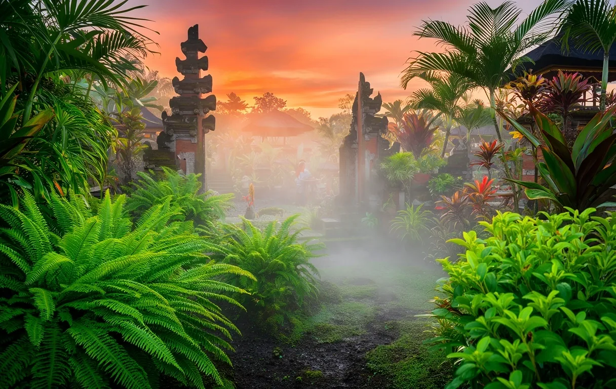Natural environment in Bali